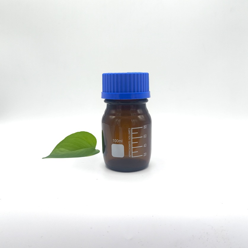100ml hnědá skleněná reakční láhev